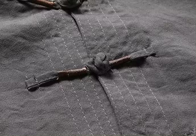 WW | Östliches Leinen-Set Mit Langen Ärmeln