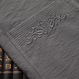 WW | Östliches Leinen-Set Mit Langen Ärmeln