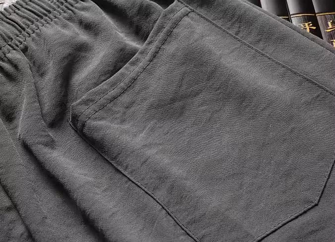 WW | Östliches Leinen-Set Mit Langen Ärmeln