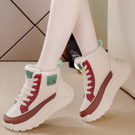 WW – Wasserdichte Plüsch-Stiefeletten