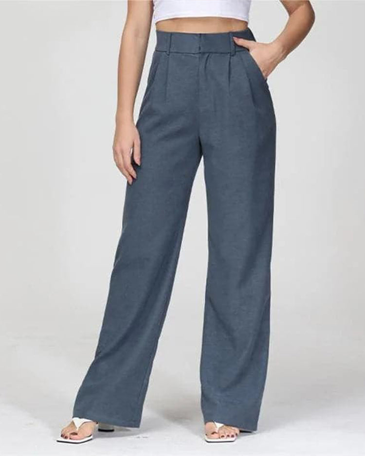 Mühelose Maßgeschneiderte Weite Hose