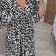 Bohème Langes Kleid