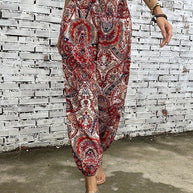Stilvolle Hose mit Boho-Print