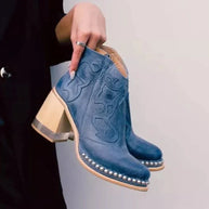 WW | Norwich bestickte Lederstiefel