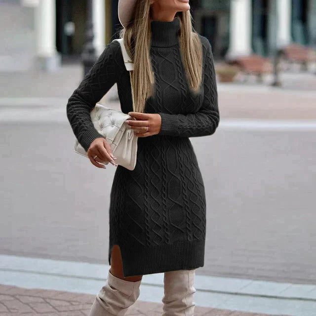 WW | Elegantes Strickkleid Winter