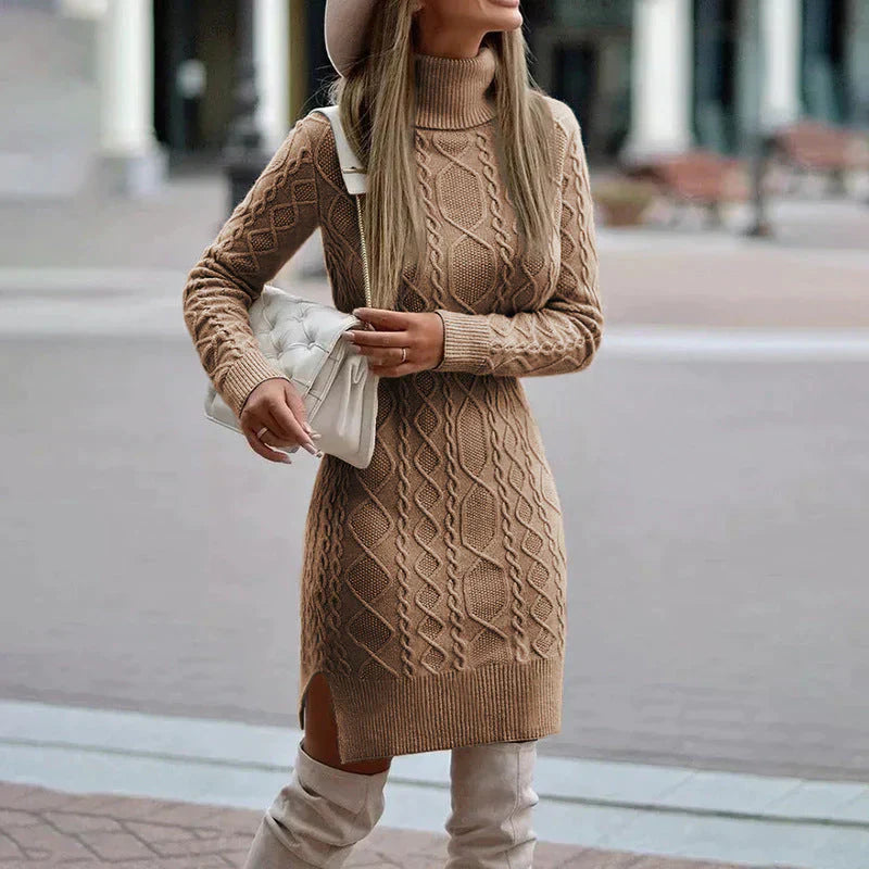 WW | Elegantes Strickkleid Winter