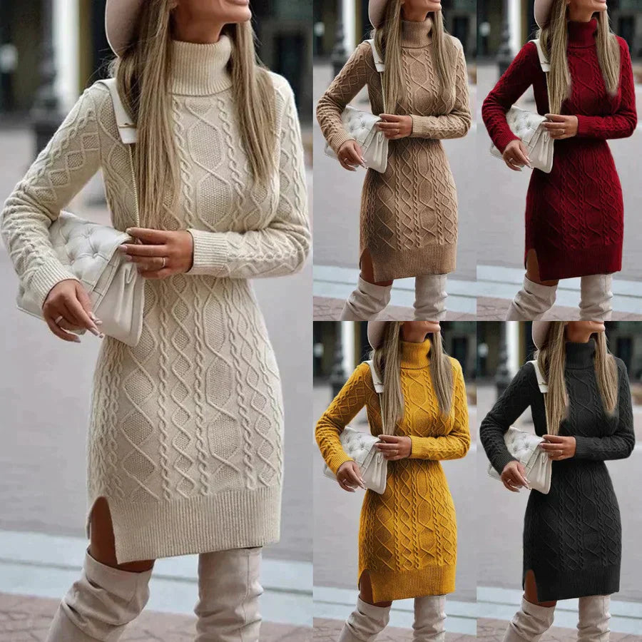 WW | Elegantes Strickkleid Winter