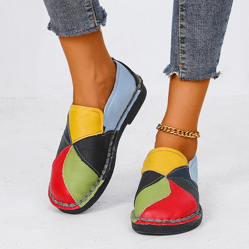 W&W Mode | Bunte Orthopädische Damenschuhe Mit Absätzen