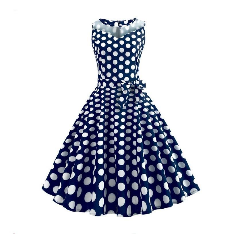 WW | Pop Trends Punkt Druck Kleid
