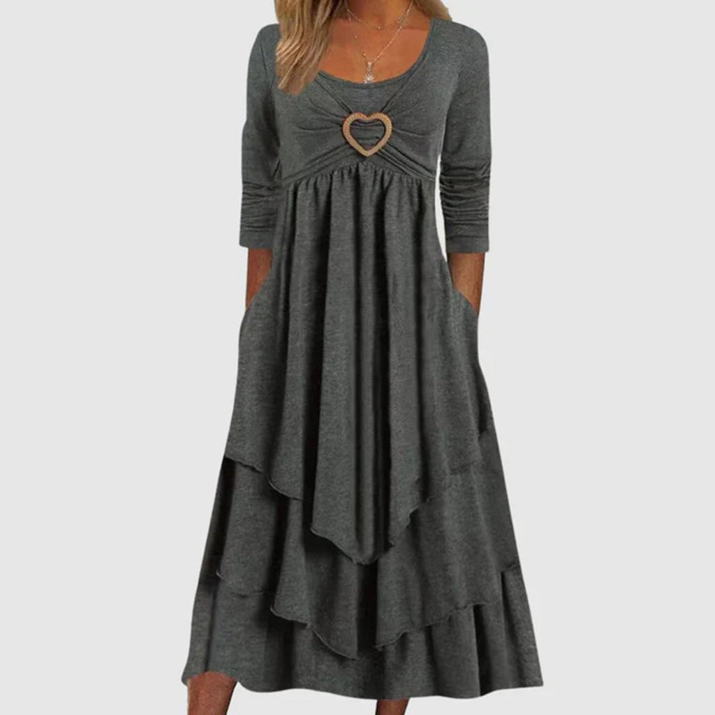 WOLFF - Lässiges langes Kleid