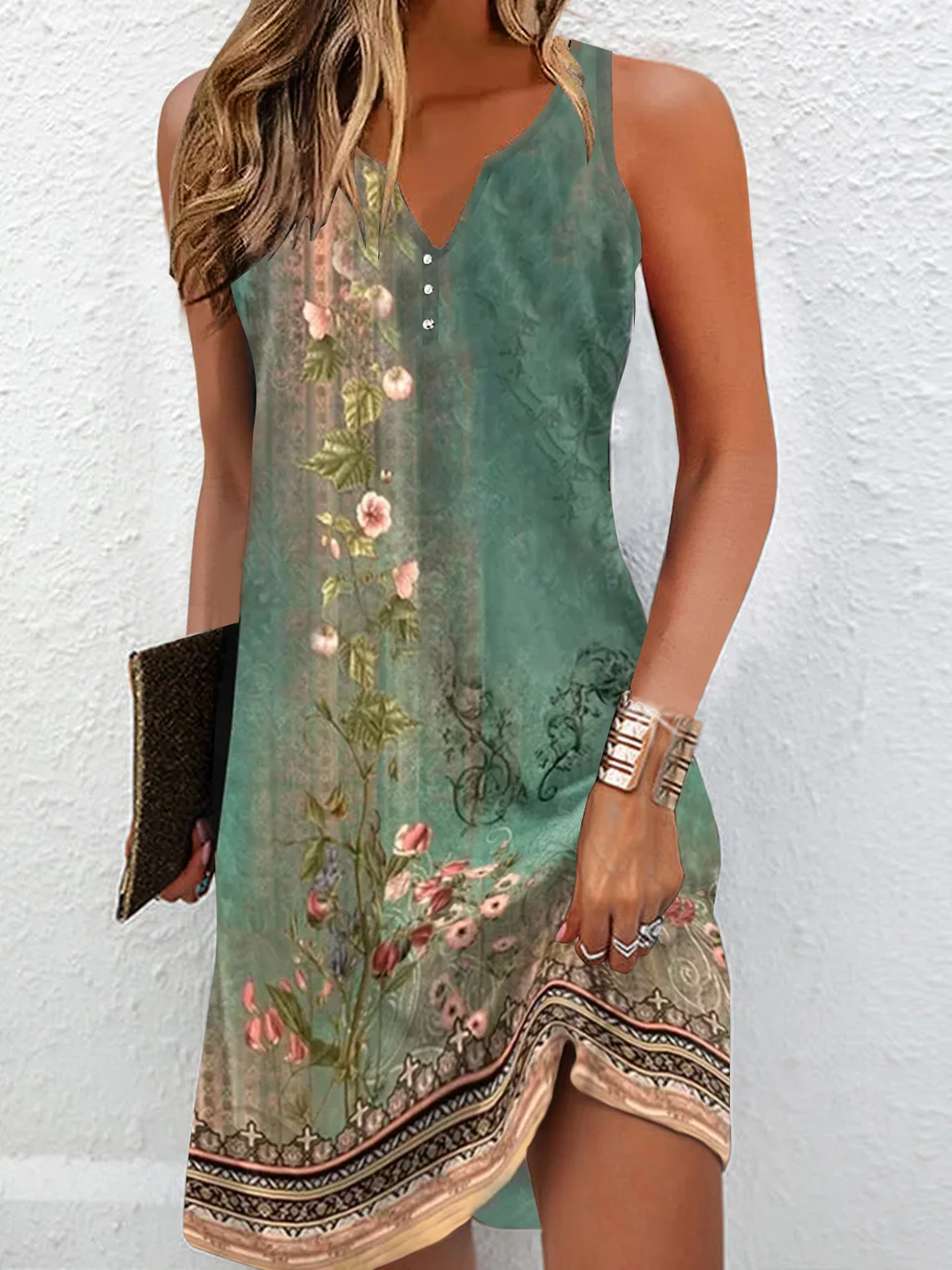 W&W Mode | Freizeit Mini Kleid für Frauen