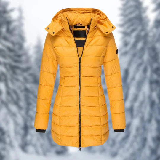 WW - Puffer - mit Kapuze - Winterjacke - Damenbekleidung