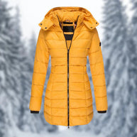 WW - Puffer - mit Kapuze - Winterjacke - Damenbekleidung