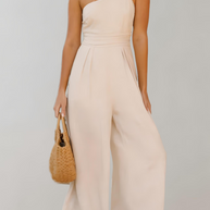 WW | Eleganter Jumpsuit mit Asymmetrischem Träger