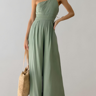 WW | Eleganter Jumpsuit mit Asymmetrischem Träger