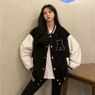 WW | Koreanische Mode Frauen Baseball Jacke