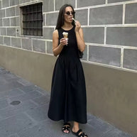 WW | Elegante Sommer Maxi Kleid Für Damen