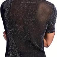 WW | Sexy Semi Runde Hals T-shirt Für Männer