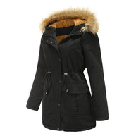 WW | Winterparka mit Kunstfell und Teddy-Fütterung