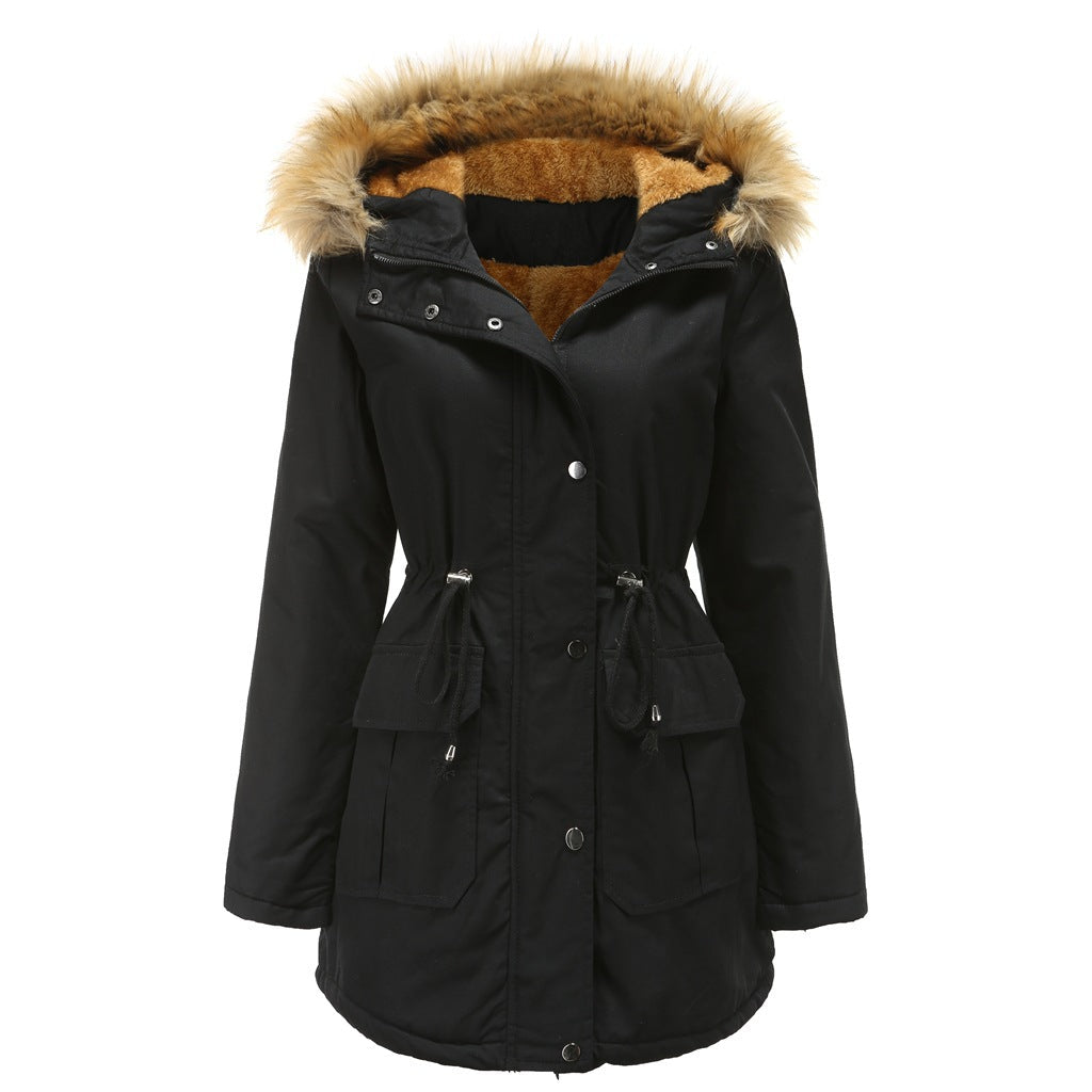 WW | Winterparka mit Kunstfell und Teddy-Fütterung