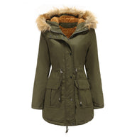 WW | Winterparka mit Kunstfell und Teddy-Fütterung
