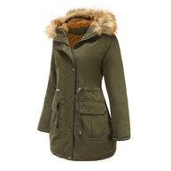 WW | Winterparka mit Kunstfell und Teddy-Fütterung