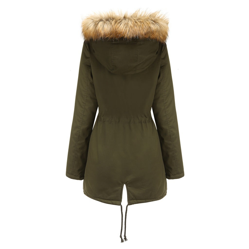 W&W Mode | Winterparka mit Kunstfell und Teddy-Fütterung