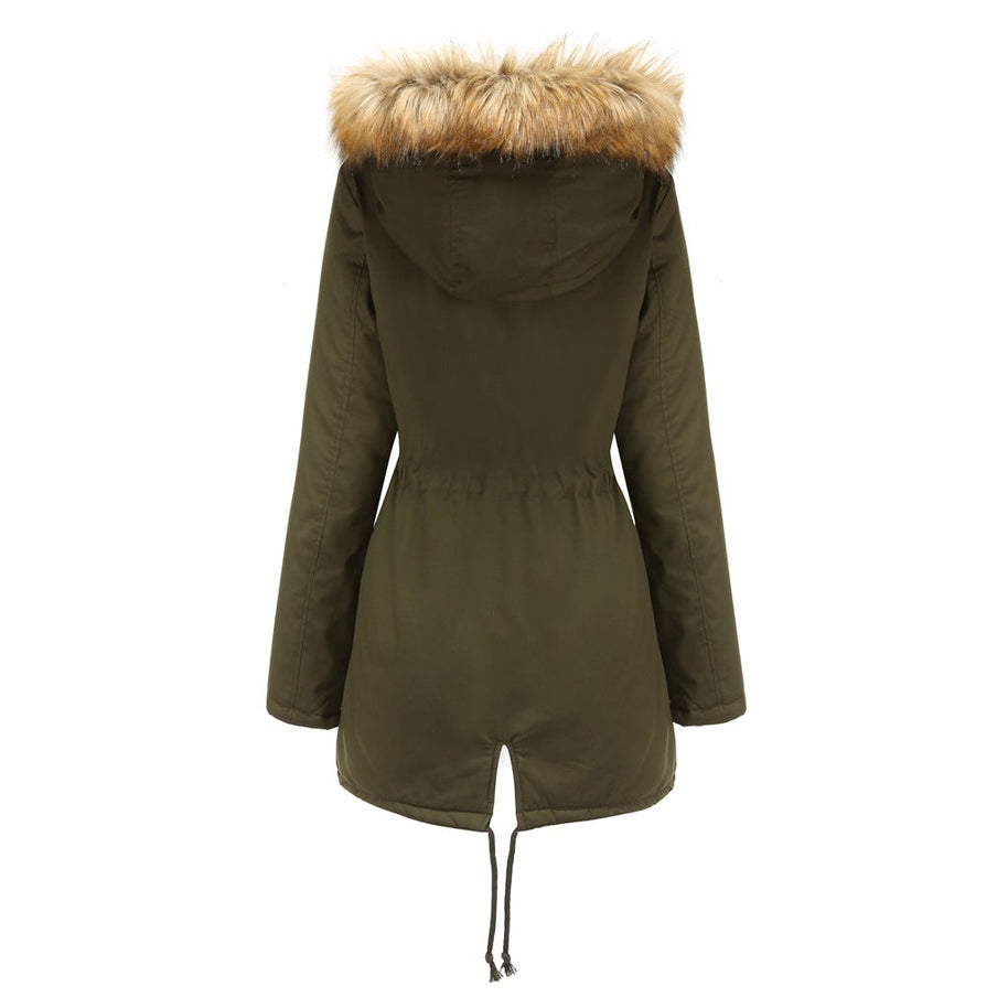 WW | Winterparka mit Kunstfell und Teddy-Fütterung