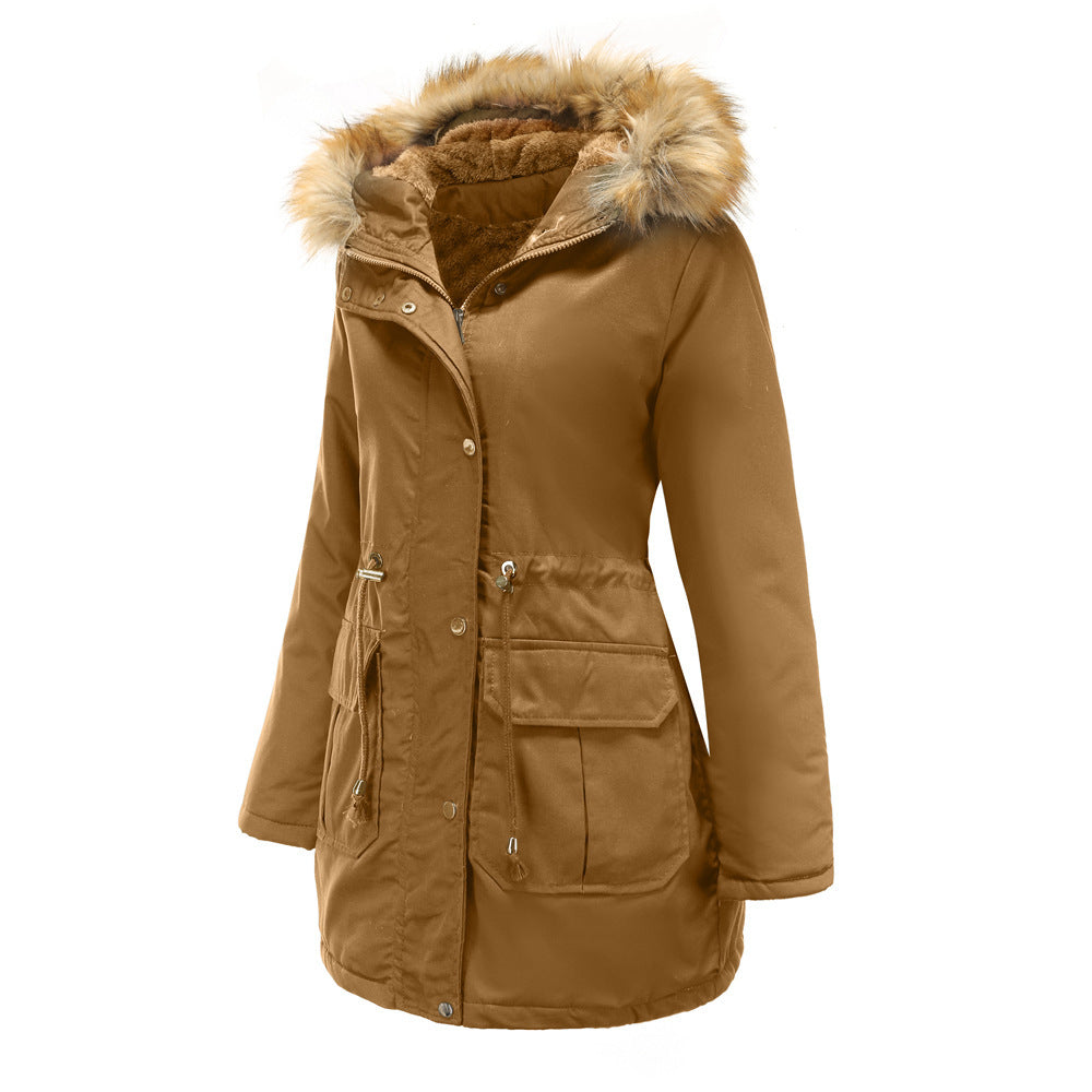 WW | Winterparka mit Kunstfell und Teddy-Fütterung