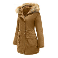 WW | Winterparka mit Kunstfell und Teddy-Fütterung