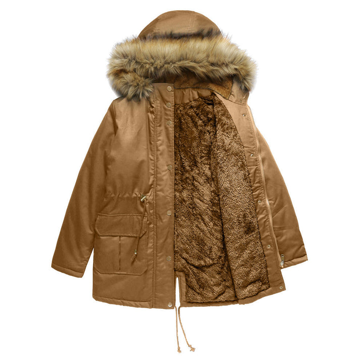 W&W Mode | Winterparka mit Kunstfell und Teddy-Fütterung