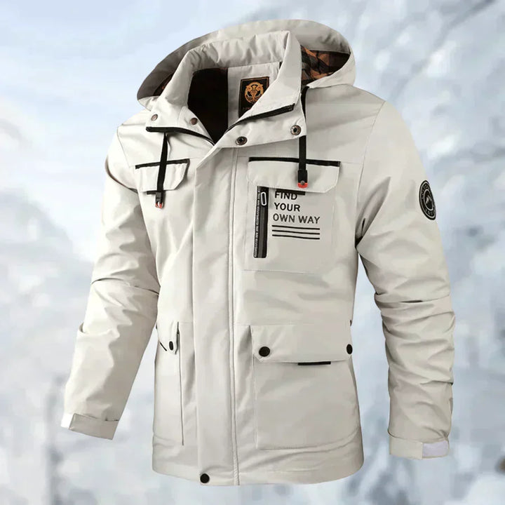 W&W Mode | Wasserdichte Outdoorjacke Für Herren