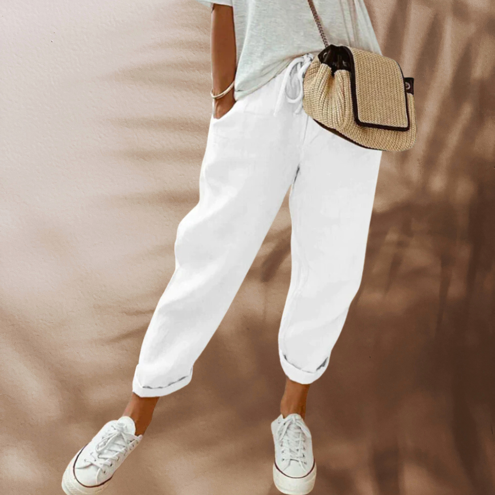 WW | Lässige und stylische Leinen Hose
