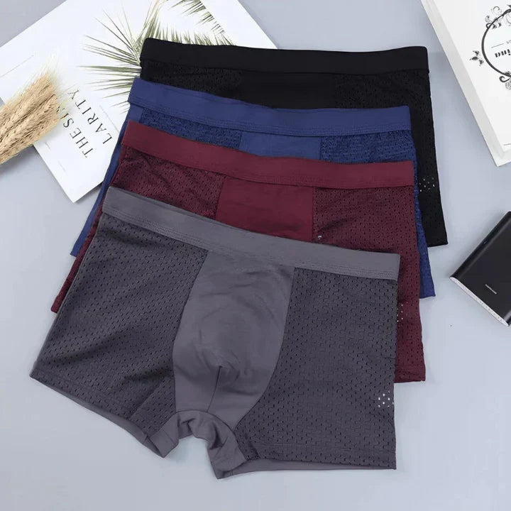 W&W Mode | Bambus Boxershorts Satz in Trendfarben