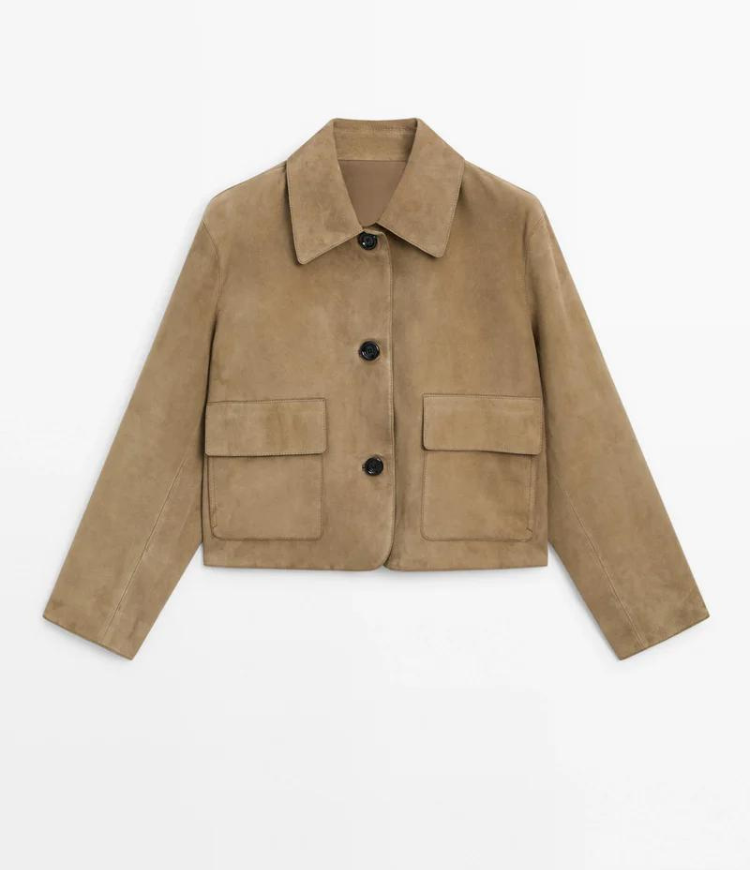 W&W Mode | Klassische Wildlederjacke