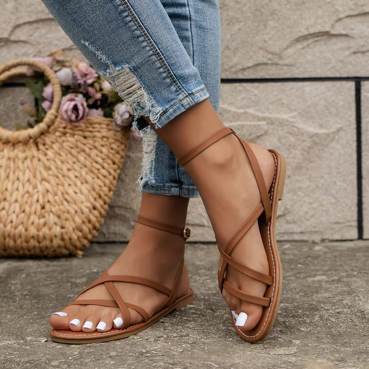 W&W Mode | Elegante Römische Strand Modische Sandalen Damen Sommer