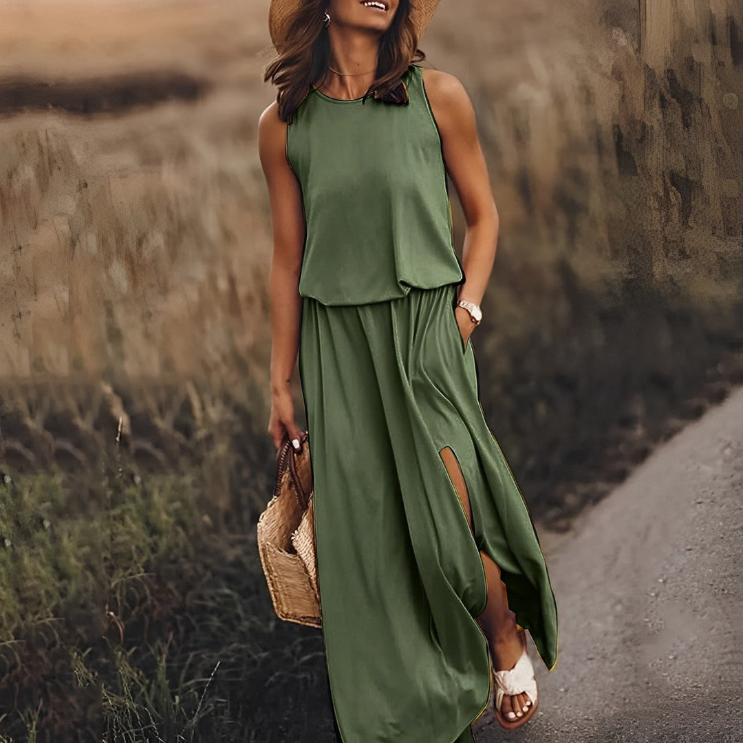 W&W Mode | Lumoava farbenfrohes Kleid: Stylisches Aussehen