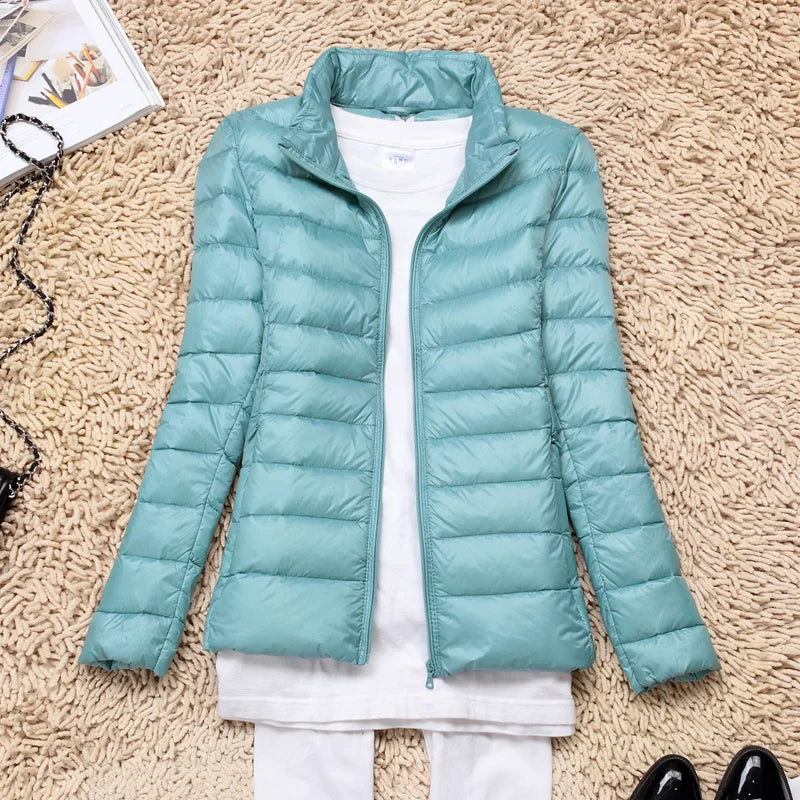 WW | Kapuze Leichtgewicht Pufferjacke Winterjacken Damen