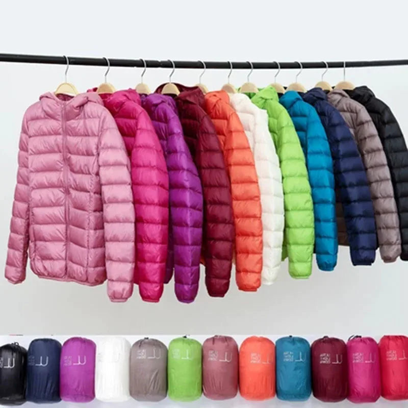 WW | Kapuze Leichtgewicht Pufferjacke Winterjacken Damen