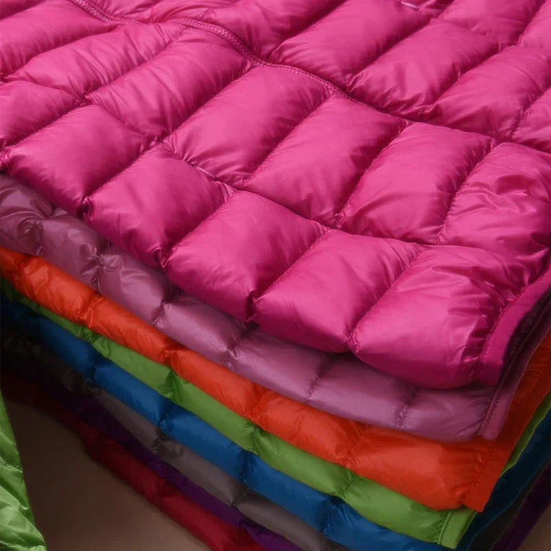 WW | Kapuze Leichtgewicht Pufferjacke Winterjacken Damen