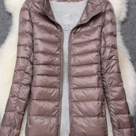 WW | Kapuze Leichtgewicht Pufferjacke Winterjacken Damen