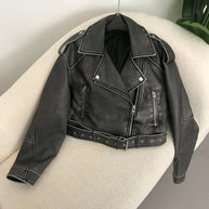 WW | elegante Lederjacke für den Frühling