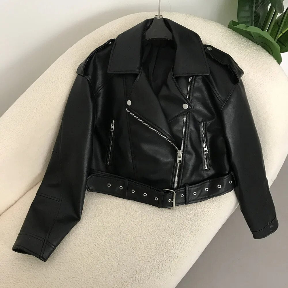 WW | elegante Lederjacke für den Frühling