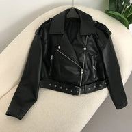 WW | elegante Lederjacke für den Frühling