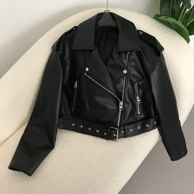 WW | elegante Lederjacke für den Frühling