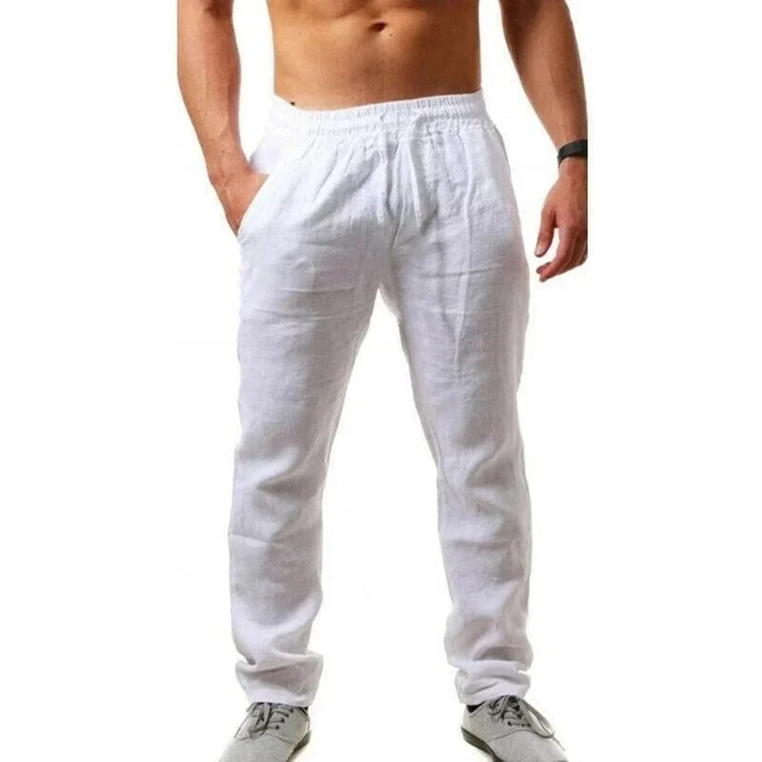 W&W Mode | Leinen Hose Herren