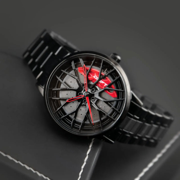 W&W Mode | Herren Motorsport Felgenuhr