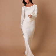 WW | Leichte Maxikleid mit Romantischem Schnitt