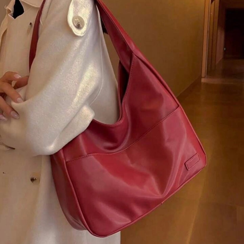 WW | ️elegante Lederschultertasche