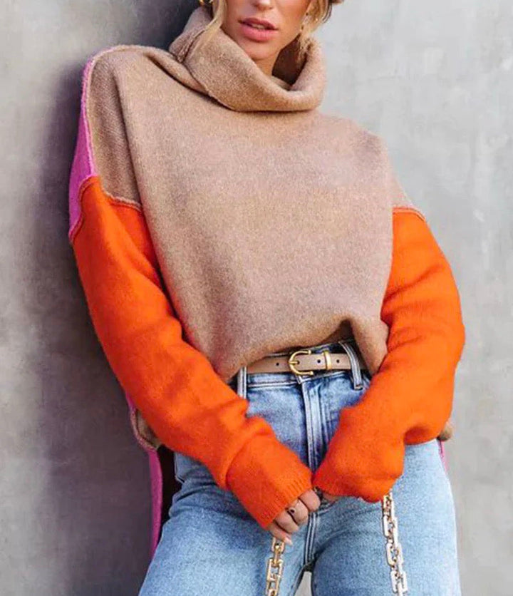W&W Mode – Farbblockpullover im Wintertrend